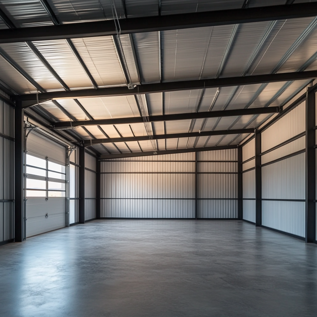 custom metal garage builder in las vegas